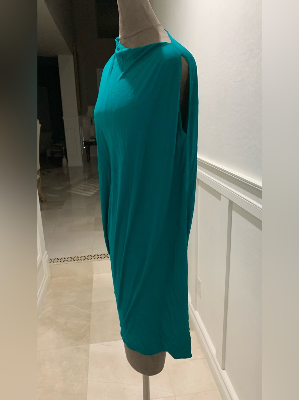 Lanvin Jersey Asymmetric Dress Size 34